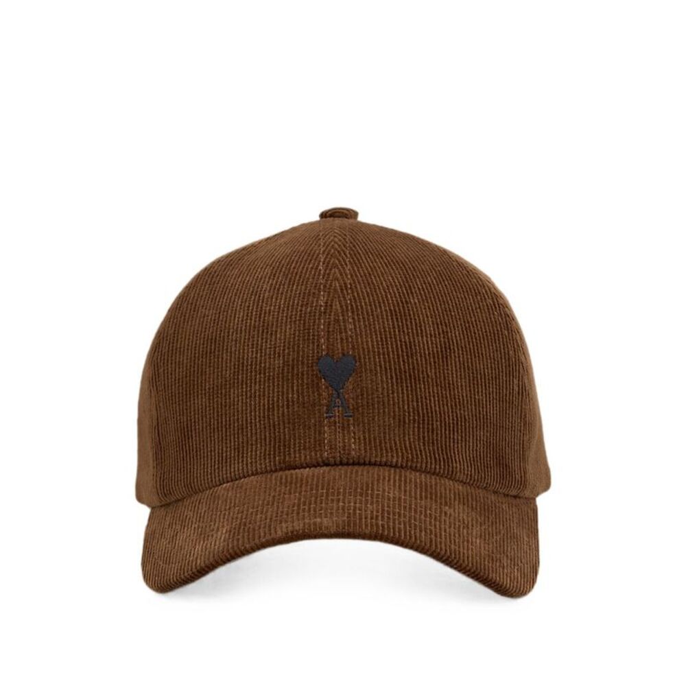 Ami Paris Men Velvet Baseball Cap